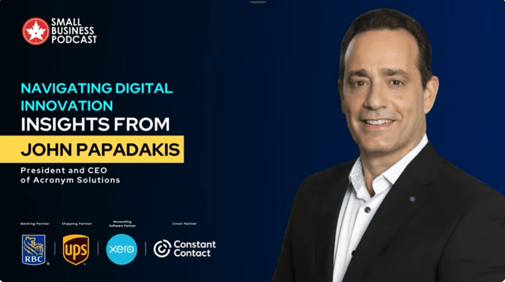 John Papadakis speaks to Canadian SME