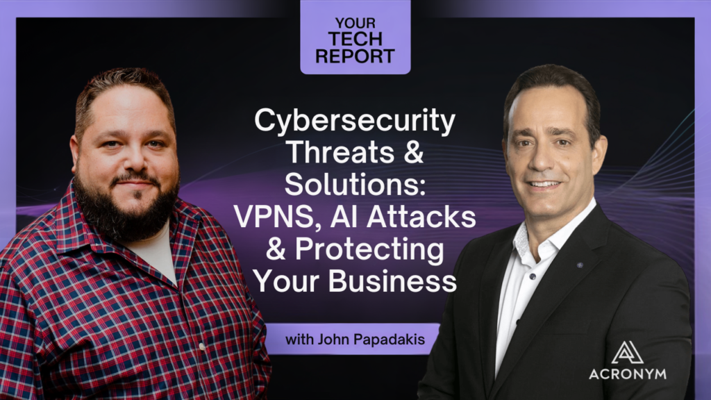 Your tech report podcast cover