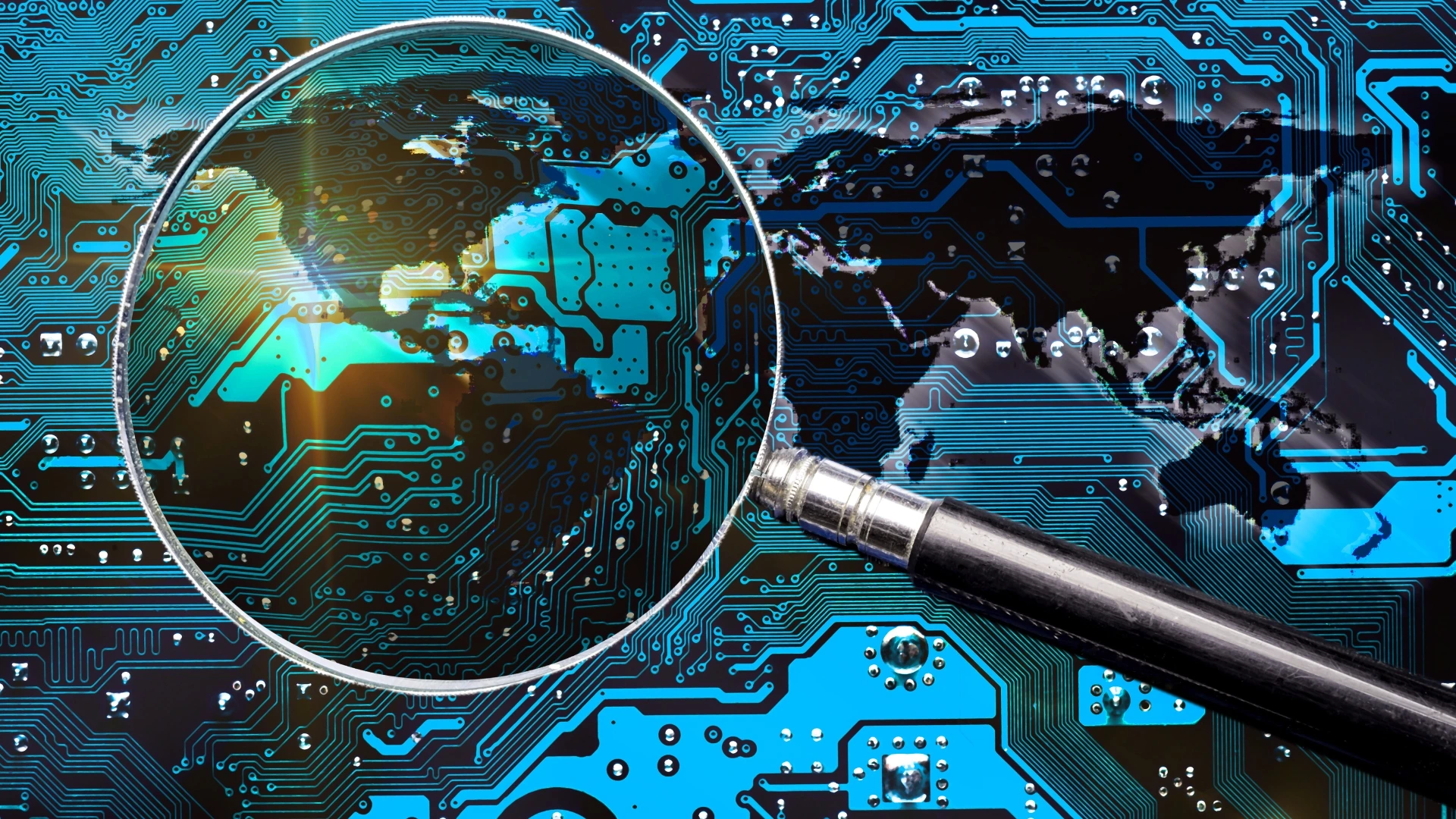 Nation state DDoS attacks with magnifying glass